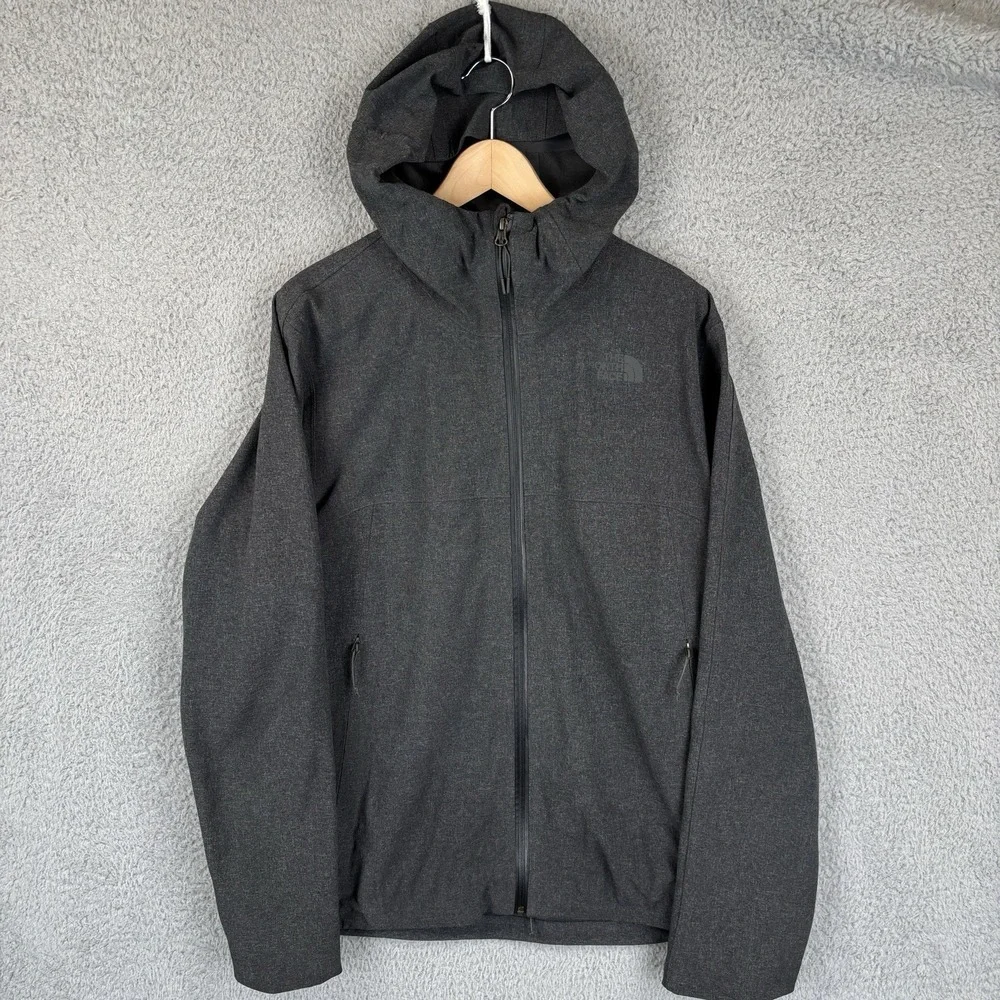The North Face Apex Flex GORE-TEX Jacket Men's Large Charcoal Waterproof Hooded
